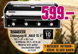 Hornbach Tenneker einbaugasgrill „halo tg 4“ Angebot