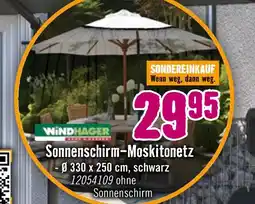 Hornbach Windhager sonnenschirm-moskitonetz Angebot