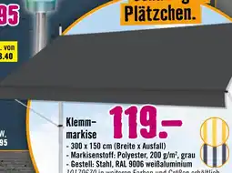 Hornbach Klemmmarkise Angebot