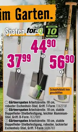 Hornbach Gärtnerspaten Angebot