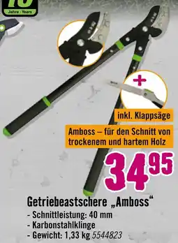 Hornbach Getriebeastschere „amboss“ Angebot
