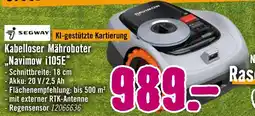 Hornbach Segway kabelloser mähroboter „navimow i105e“ Angebot
