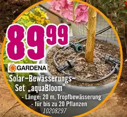 Hornbach Gardena solar-bewässerungs-set „aquabloom“ Angebot