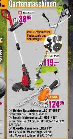 Hornbach Einhell gartenmaschinen Angebot