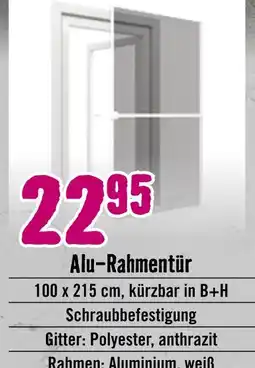 Hornbach Alu-rahmentür Angebot