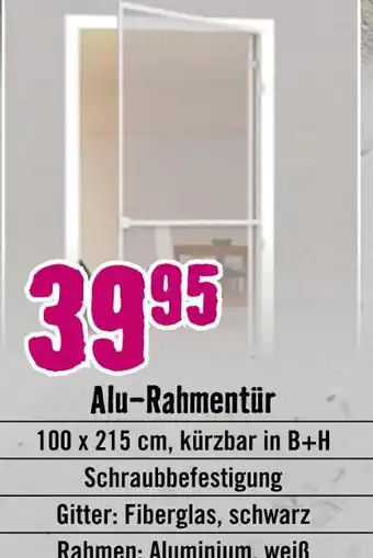 Hornbach Alu-rahmentür Angebot