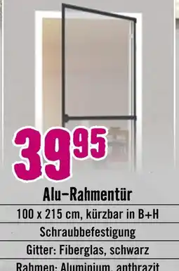 Hornbach Alu-rahmentür Angebot