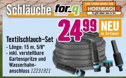 Hornbach For q textilschlauch-set Angebot