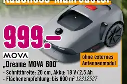 Hornbach Mova dreame mova 600 Angebot