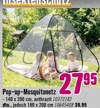 Hornbach Pop-up-moskitonetz Angebot