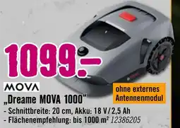 Hornbach Mova dreame mova 1000 Angebot