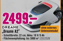 Hornbach Dreame „dreame a2“ Angebot