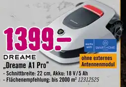 Hornbach Dreame a1 pro Angebot