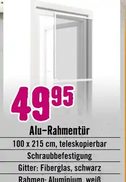 Hornbach Alu-rahmentür Angebot
