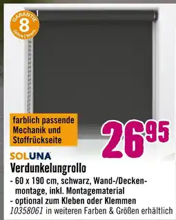 Hornbach Soluna verdunkelungrollo Angebot