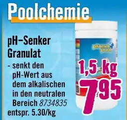 Hornbach Planet pool ph-senker granulat Angebot