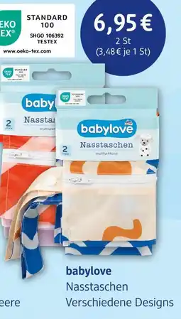 dm drogerie Babylove nasstaschen Angebot