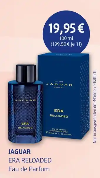 dm drogerie Jaguar era reloaded Angebot