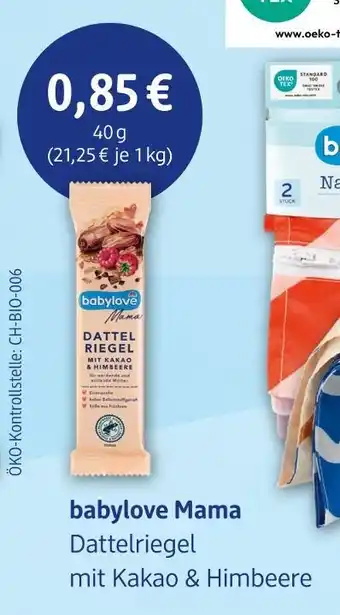 dm drogerie Babylove mama Angebot