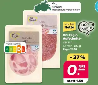 NETTO Go regio aufschnitt Angebot