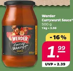 NETTO Werder currywurst sauce Angebot