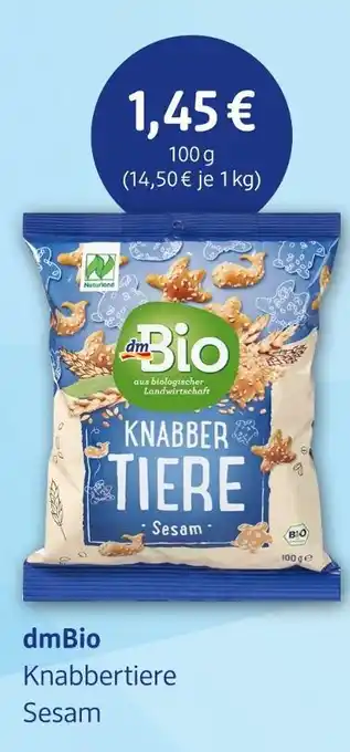 dm drogerie Dmbio knabbertier sesam Angebot