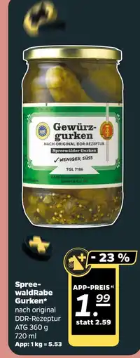 NETTO Spreewaldrabe gurken Angebot