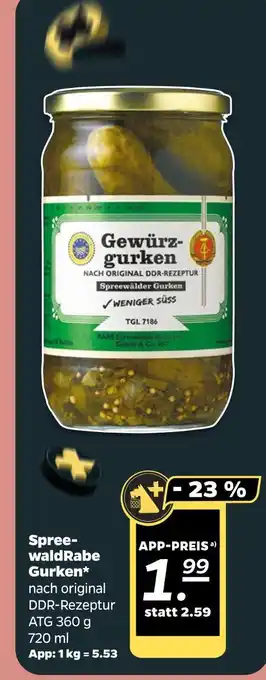NETTO Spreewaldrabe gurken Angebot
