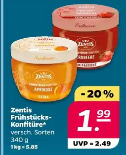 NETTO Zentis frühstücks-konfitüre Angebot