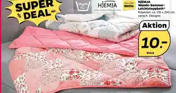 NETTO Hjemja wende-sommer-leichtsteppbett Angebot