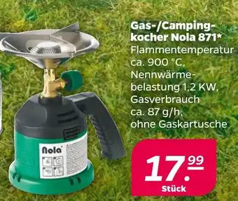 NETTO Nola gas-/campingkocher nola 871 Angebot