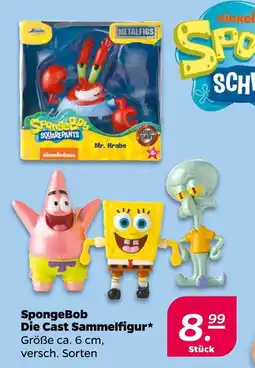 NETTO Nickelodeon spongebob die cast sammelfigur Angebot
