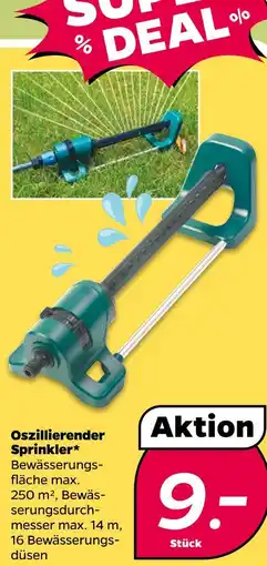 NETTO Oszillierender sprinkler Angebot