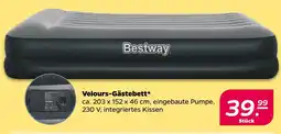 NETTO Bestway velours-gästebett Angebot