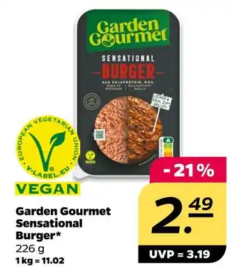 NETTO Garden gourmet sensational burger Angebot