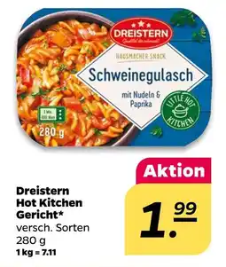 NETTO Dreistern hot kitchen gericht Angebot