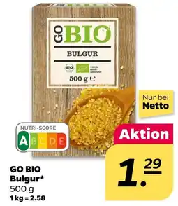 NETTO Go bio bulgur Angebot