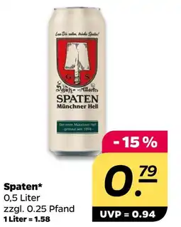 NETTO Spaten münchner hell Angebot