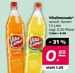 NETTO Vita limo vitalimonade Angebot