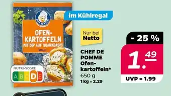 NETTO Chef de pomme ofenkartoffeln Angebot
