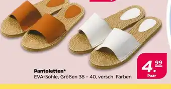 NETTO Pantoletten Angebot