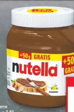 Edeka Ferrero Nutella Nuss-Nugat Creme Angebot