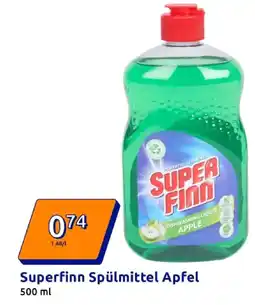 Action Superfinn superfinn spülmittel apfel Angebot