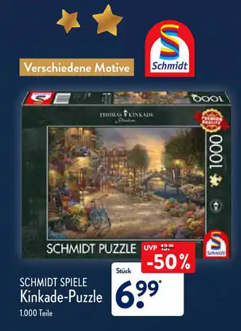 Aldi Nord Schmidt Spiele Kinkade-Puzzle 1000 Teile Angebot