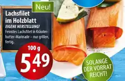 Famila Nord Ost Lachsfilet im Holzblatt Angebot