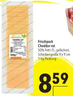 CITTI Markt Frischpack Cheddar rot Angebot