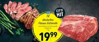 CITTI Markt TK deutsches Färsen Entrecôte Angebot