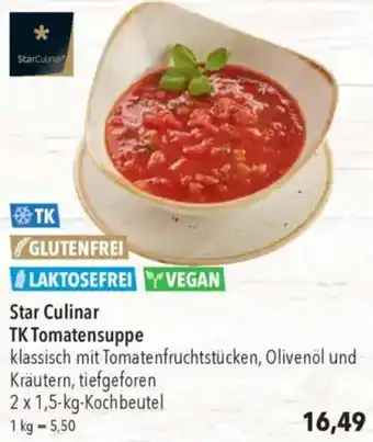 CITTI Markt Star Culinar TK Tomatensuppe Angebot