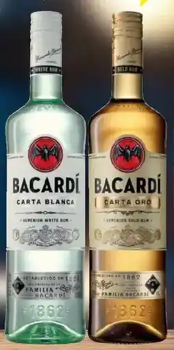 CITTI Markt Bacardi Rum Carta Blanca, Carta Negra, Carta Oro oder Spiced Angebot