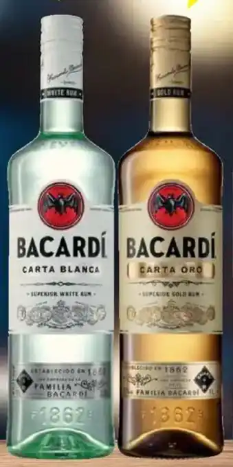 CITTI Markt Bacardi Rum Carta Blanca, Carta Negra, Carta Oro oder Spiced Angebot